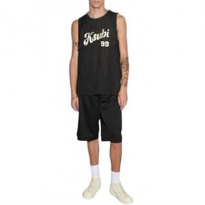 NEW KSUBI roll mesh short in black
